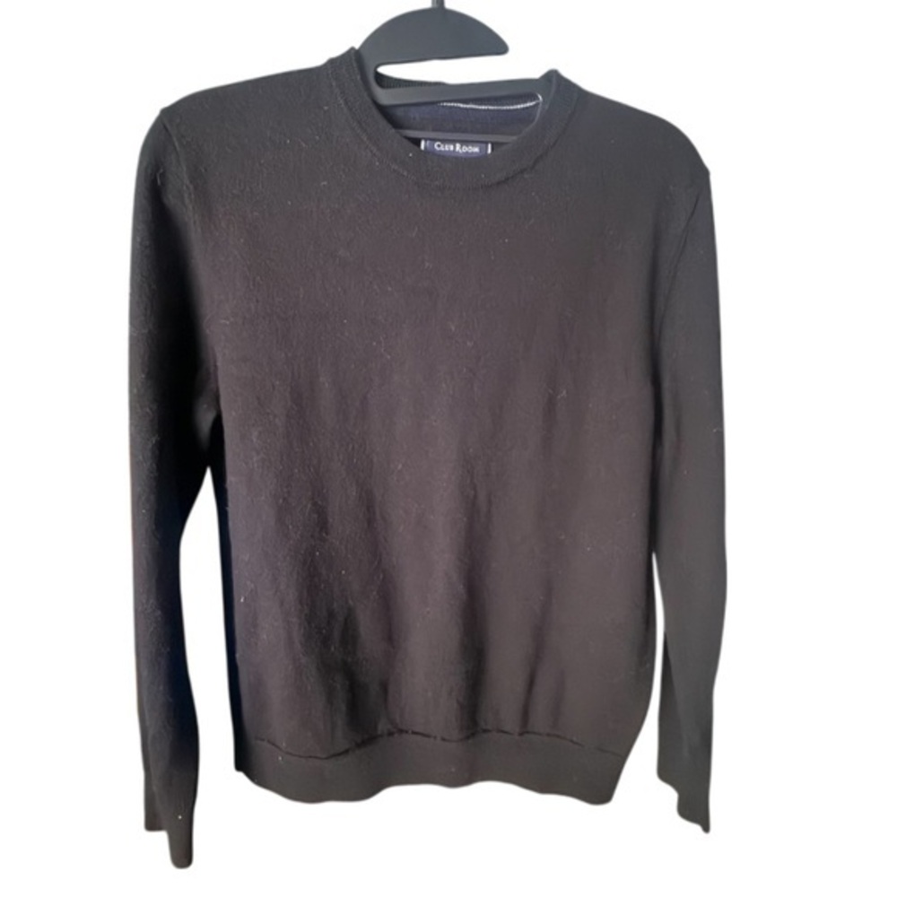 CLUB ROOM  Men's Dark Crewneck Sweater Size M